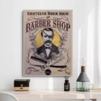 vintage barber poster
