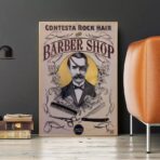 vintage barber poster