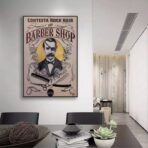 vintage barber poster