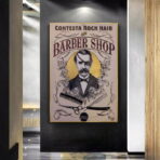 vintage barber poster