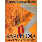 poster barcelona vintage