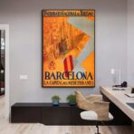poster barcelona vintage