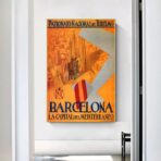 poster barcelona vintage