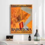 poster barcelona vintage