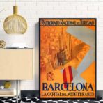 poster barcelona vintage