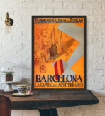 poster barcelona vintage