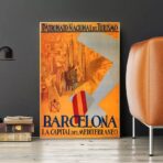 poster barcelona vintage