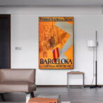 poster barcelona vintage