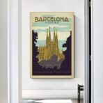 vintage barcelona poster 1