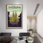 vintage barcelona poster 1