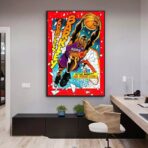 vintage basketball poster 1993