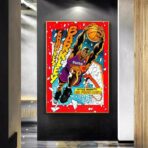 vintage basketball poster 1993