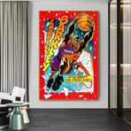 vintage basketball poster 1993