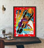 vintage basketball poster 1993