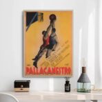 vintage basketball poster 1