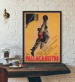 vintage basketball poster 1