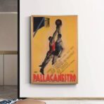 vintage basketball poster 1