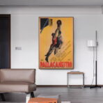 vintage basketball poster 1
