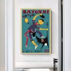 vintage bayonne poster