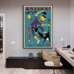 vintage bayonne poster