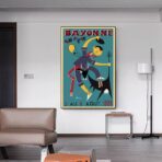vintage bayonne poster