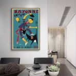 vintage bayonne poster
