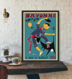vintage bayonne poster