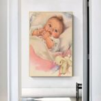 vintage baby poster