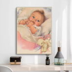 vintage baby poster