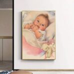 vintage baby poster