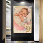 vintage baby poster