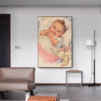 vintage baby poster