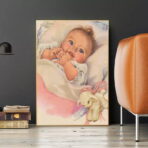 vintage baby poster