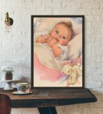 vintage baby poster