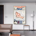 vintage beautiful island poster