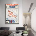 vintage beautiful island poster