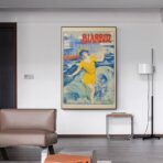 poster biarritz vintage