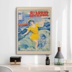 poster biarritz vintage