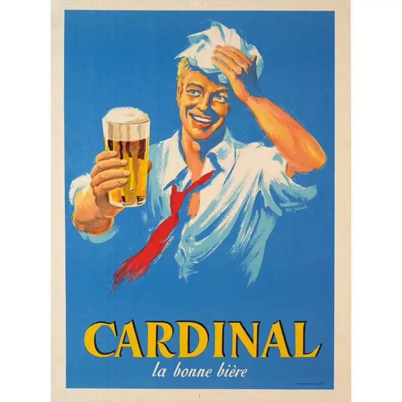 vintage french beer poster vintage french beer poster