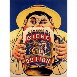 vintage beer poster