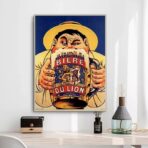 vintage beer poster