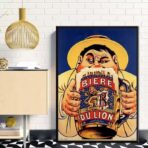 vintage beer poster