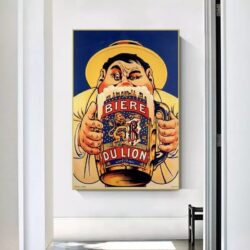 vintage beer poster