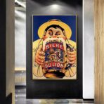 vintage beer poster