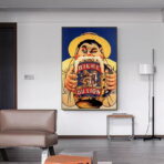 vintage beer poster