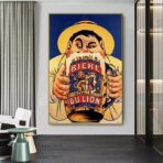vintage beer poster