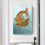 poster big fish vintage