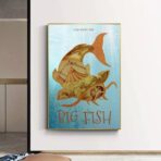 poster big fish vintage