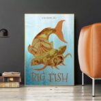 poster big fish vintage