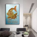 poster big fish vintage